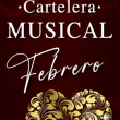 Cartelera Musical La Casa del Mendrugo - Febrero 